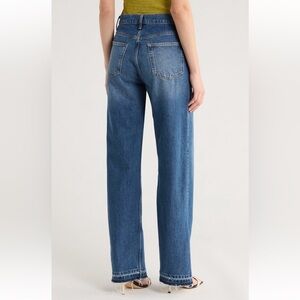 Reformation Val ‘90s Vented Release Hem Straight Leg Jeans size 26